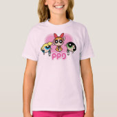 Powerpuff Girls Team Phantastisch T-Shirt (Vorderseite)