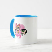 Powerpuff Girls Team Phantastisch Tasse (Vorderseite Links)