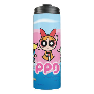 Powerpuff Girls Team Phantastisch Thermosbecher