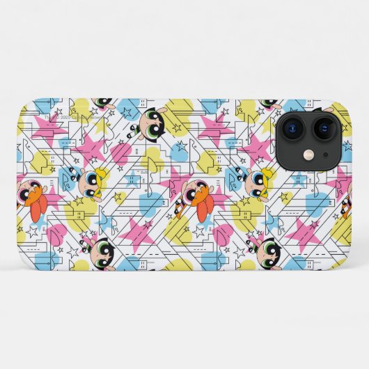 Powerpuff Girls Townsville Pattern Case-Mate iPhone Hülle (Rückseite (Horizontal))