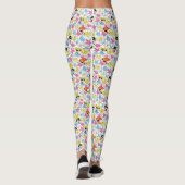 Powerpuff Girls Townsville Pattern Leggings (Rückseite)