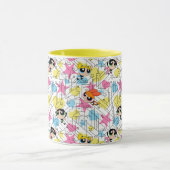 Powerpuff Girls Townsville Pattern Tasse (Zentrum)