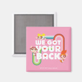 Powerpuff Girls: Wir Got deinen Rücken Magnet (Vorderseite/Rückseite)