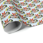 powerpuff girls Wrapping Paper Geschenkpapier (Rolleneckpunkt)