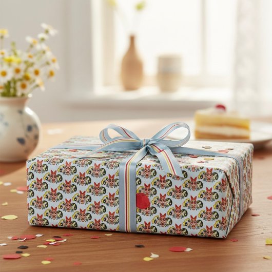 powerpuff girls Wrapping Paper Geschenkpapier