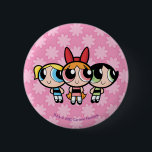 Powerpuff Girls: Zucker, Gewürze und alles Gute Button<br><div class="desc">Die Powerpuff-Girls | Blossom,  Blasen und Buttercup stehend zusammen,  bereit,  den Tag retten!</div>
