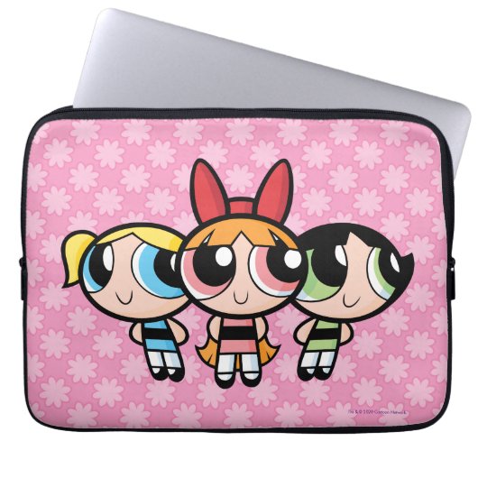 Powerpuff Girls: Zucker, Gewürze und alles Gute Laptopschutzhülle (Vorderseite)
