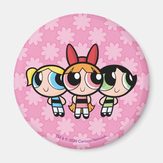 Powerpuff Girls: Zucker, Gewürze und alles Gute Magnet (Vorne)
