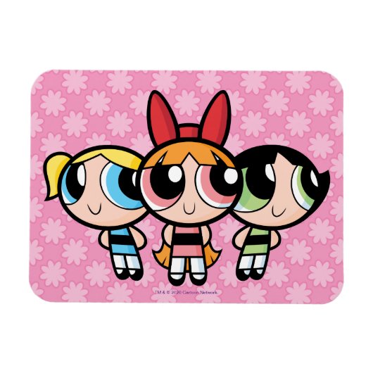 Powerpuff Girls: Zucker, Gewürze und alles Gute Magnet (Horizontal)