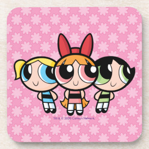 Powerpuff Girls: Zucker, Gewürze und alles Nizza Getränkeuntersetzer
