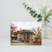 Powers Mansion, Decatur IL Postkarte (Stehend Vorderseite)