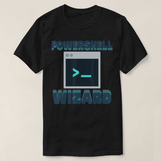 Powershell-Assistent T-Shirt (Design vorne)