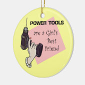 Powerwerkzeuge sind der beste Freund eines Keramikornament (Links)