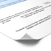 Powhatan Confederacy Timeline 2011 Poster (Ecke)