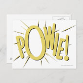 POWIE! POSTKARTE (Vorne/Hinten)