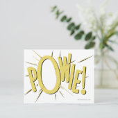 POWIE! POSTKARTE (Stehend Vorderseite)