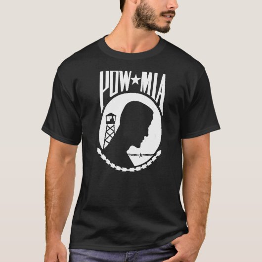 POWMIA POW MIA T-Shirt (Vorderseite)