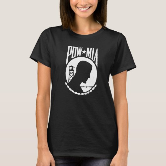 POWMIA POW MIA T-Shirt (Vorderseite)