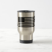 POWMIA USA FLAGGE Kaffee-Tasse Reisebecher (Mittel)