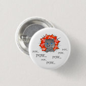 POWPOWCat Tote Bag Button (Vorne & Hinten)