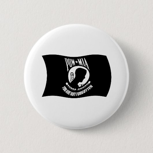 POW's & MIA's Flaggen-Button Button (Vorderseite)