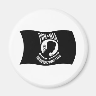 POW's & MIA's Flaggen-Magnet Magnet