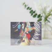 Powwow 2 postkarte (Stehend Vorderseite)