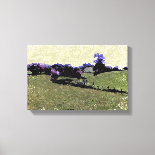 Powys Doodle Leinwanddruck (Vorderseite)