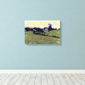 Powys Doodle Leinwanddruck (Insitu (Holzboden))