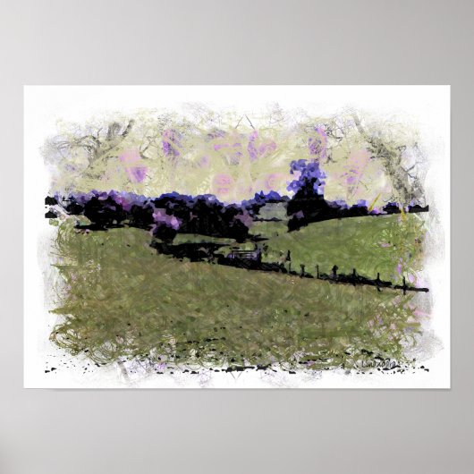 Powys Doodle Poster (Vorne)