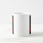 Powys Medium-Tasse (Logo 2) Kaffeetasse (Mittel)