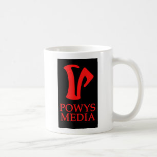 Powys Medium-Tasse (Logo 2) Kaffeetasse