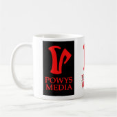 Powys Medium-Tasse (Logo 3) Kaffeetasse (Links)
