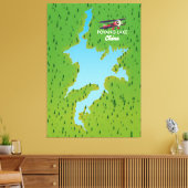 Poyang Lake Leinwanddruck (Insitu (Wohnzimmer))