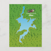 Poyang Lake Postkarte (Vorderseite)