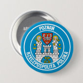 Poznań RundEmblem Button (Vorne & Hinten)