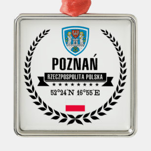 Poznań Silbernes Ornament