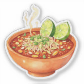 Pozole Aufkleber (Vorderseite)