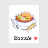 Pozole Rojo De Pollo Aufkleber (Blatt)