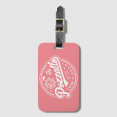 Pozzallo Cuore di Sicilia Gepäckstück Tag Gepäckanhänger (Vorderseite Vertikal)