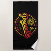 Pozzallo Cuore di Sicilia Strandtuch (Vorderseite)