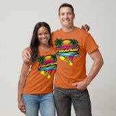 Pozzallo Sicilia Sonnenuntergang mit Palms T - Shi T-Shirt (Unisex)