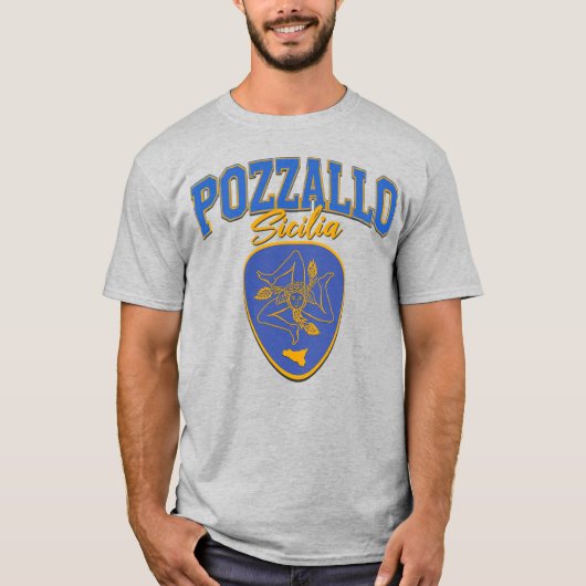Pozzallo Sicilia T - Shirt (Vorderseite)