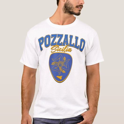 Pozzallo Sicilia T - Shirt (Vorderseite)