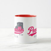 Pozzallo Sicilia Torre Cabrera Mug Tasse (Zentrum)