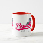Pozzallo Sicilia Torre Cabrera Mug Tasse (VorderseiteRechts)