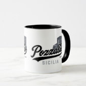 Pozzallo Sicilia Torre Cabrera Mug Tasse (VorderseiteRechts)
