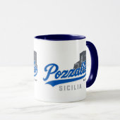 Pozzallo Sicilia Torre Cabrera Mug  Tasse (VorderseiteRechts)