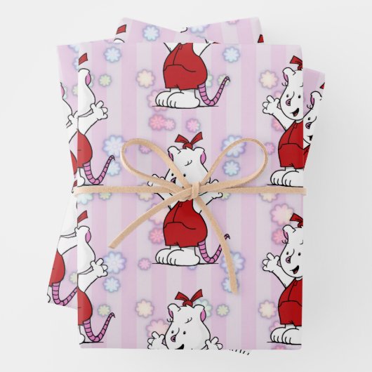 Pozzum Geschenkpapier Set (Beispiel)