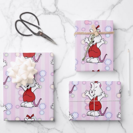 Pozzum Geschenkpapier Set (Vorderseite)